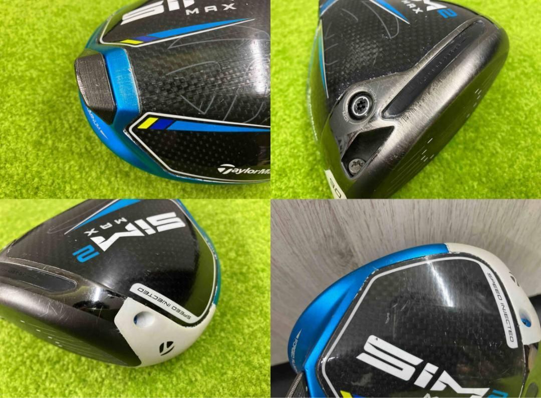 テーラーメイド　SIM2MAX 9° ドライバー　ツアーAD HD-6 S テーラーメイド SIM2 MAX ドライバー [Tour AD HD-6 フレックス：S
