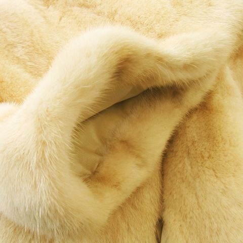 ★Guy Laroche★ギラロッシュ★毛皮★コート★ミンク★本毛皮★ ギラロッシュ Guy Laroche パールミンク ファー コート ロング