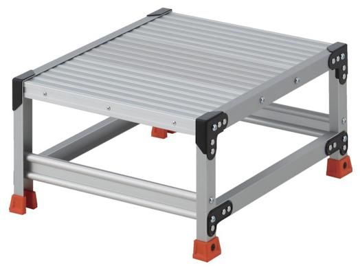 2営業日で発送 TRUSCO トラスコ中山 TRUSCO 作業用踏台 1段 高さ0.3m 天板500×600 TSF1563 8000
