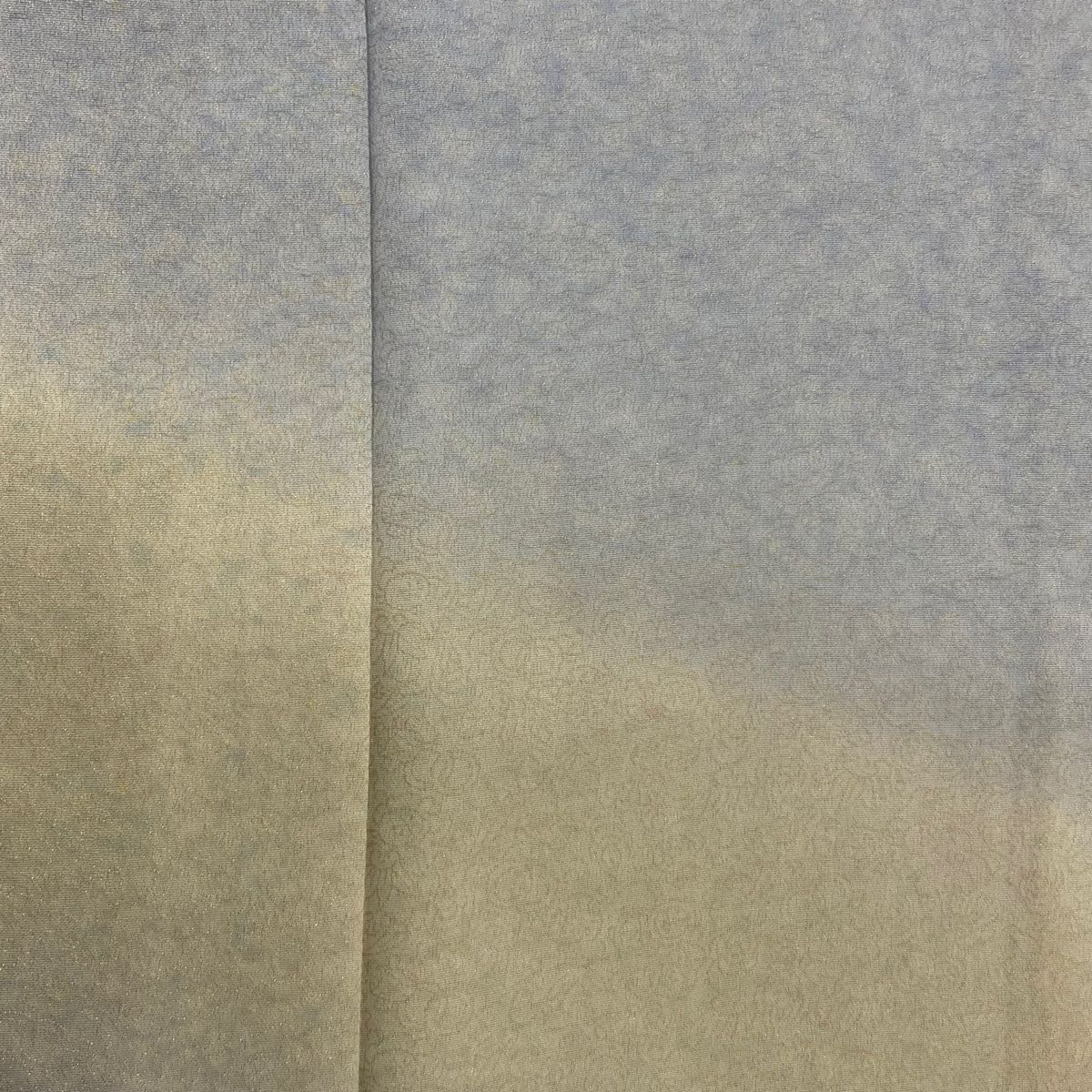 青灰色 正絹