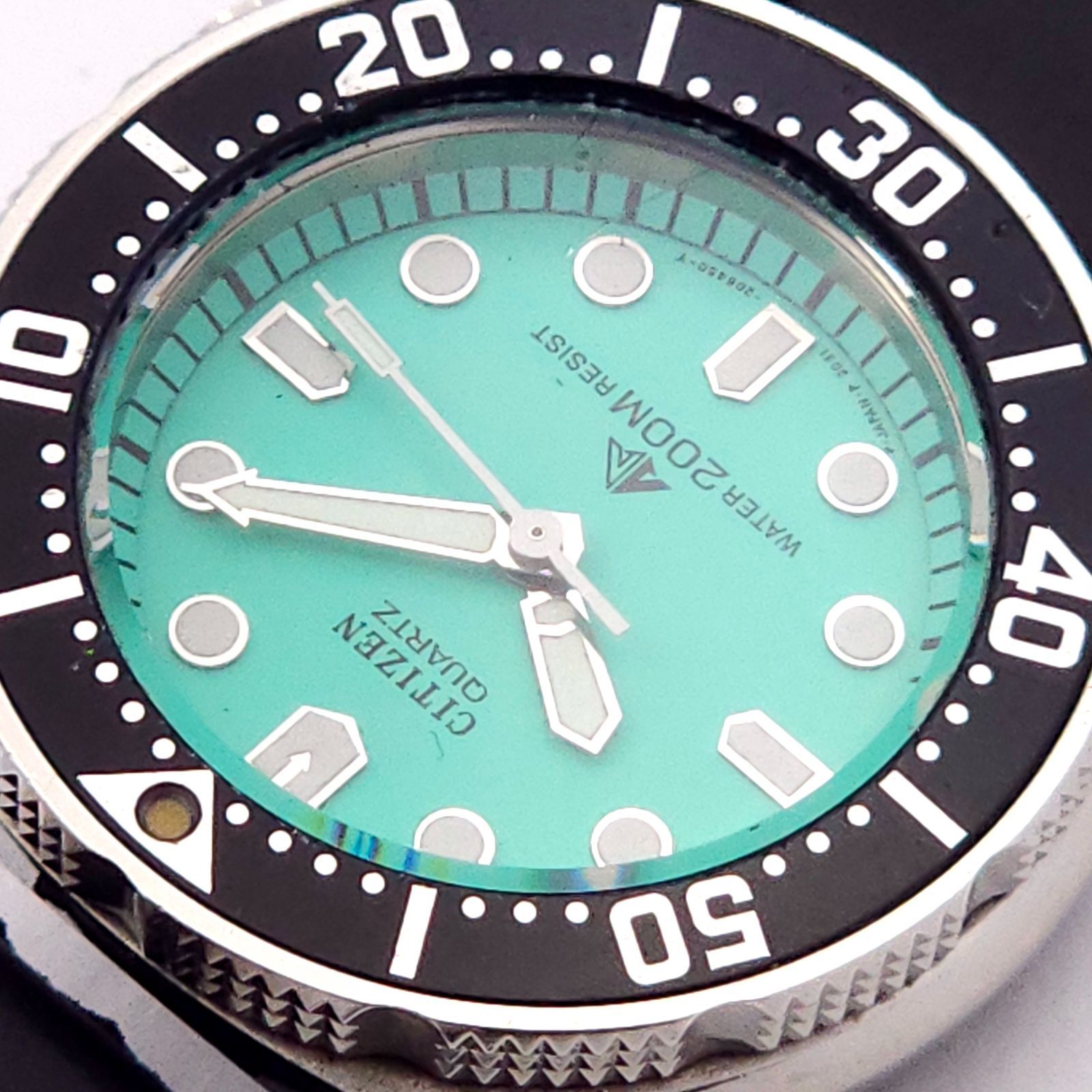 CITIZEN　シチズン　ダイバー腕時計　2031-204140　ミントグリーン CITIZEN - シチズン ダイバー 2031-204140 ミントグリーン文字盤