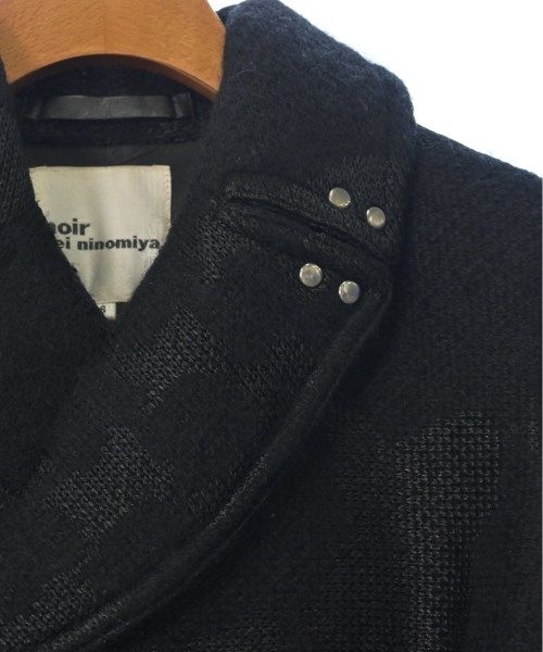 noir kei ninomiya トレンチコート 黒(総柄) 2019324G0051 noir kei ninomiya トレンチコート レディース 【古着】【中古