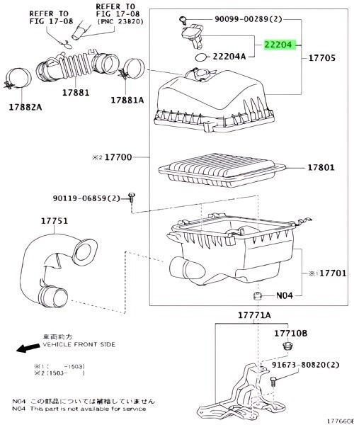 トヨタ 4ランナー カムリ レクサス GS450H インテークエアフロー メータ 4Runner Camry LEXUS GS450H Meter Intake Air Flow 2007 09 - 20