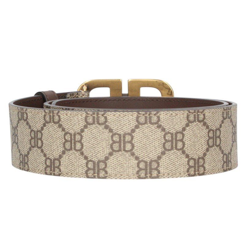 バレンシアガ 680453 ハッカープロジェクトBBロゴベルト メンズ 80  