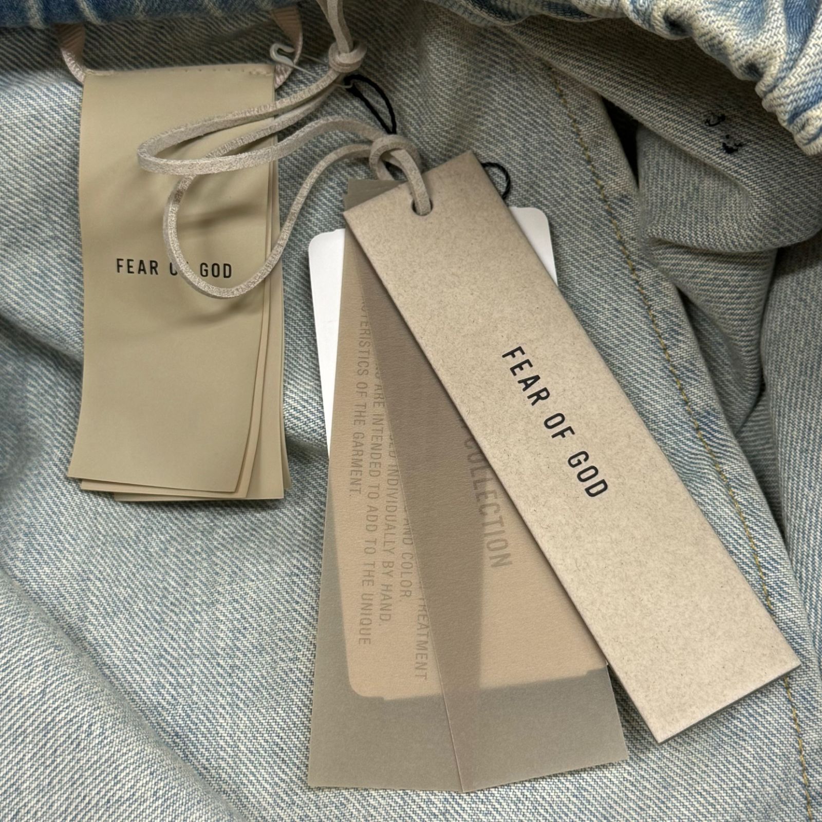 定価85800円 Fear of God Denim Striped Relaxed Short デニム 