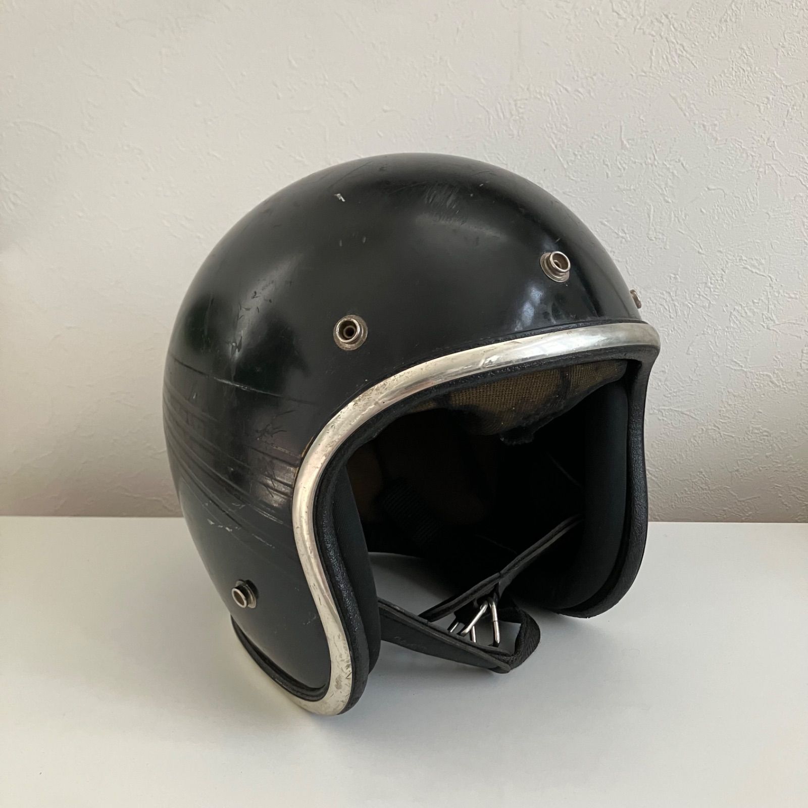 アーサーフルマー　ビンテージ　ジェットヘルメット　falcon 6月23日値下】ARTHUR FULMER AF40 FALCON SILVER 56cm | SPEED