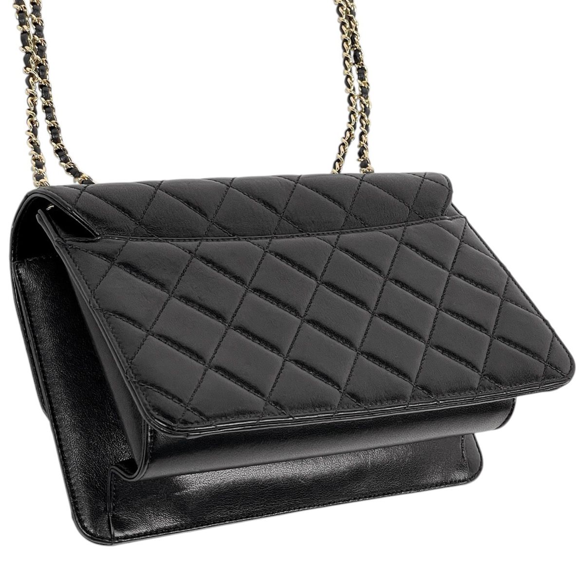 シャネル CHANEL ビューティーロック チェーン ショルダーバッグ ココ