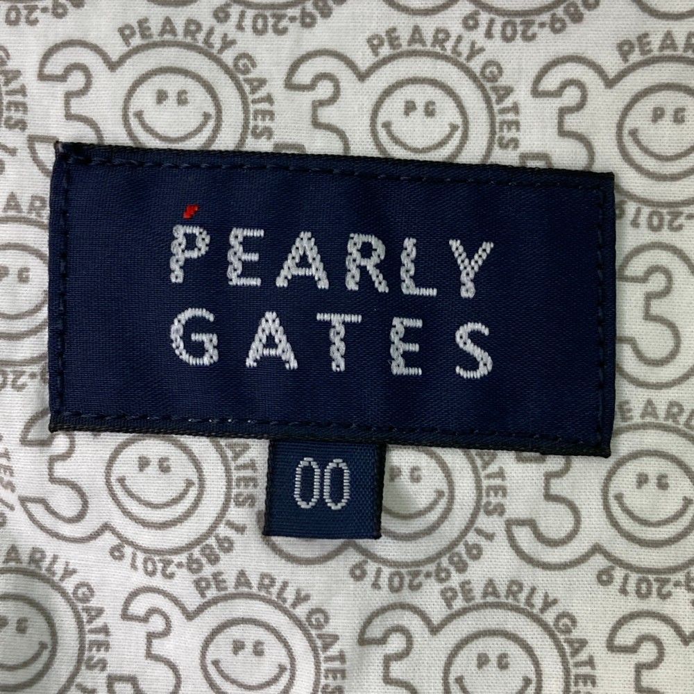 サイズ：0 PEARLY GATES パーリーゲイツ 30周年モデル ストレッチ ジョガーパンツ レッドモノグラム ネイビー系  [240101204289] ゴルフウェア レディース ストスト - メルカリ
