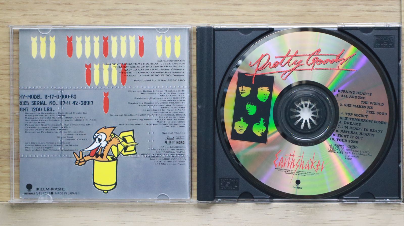 国内盤CD☆アースシェイカー/EARTHSHAKER□ PRETTY