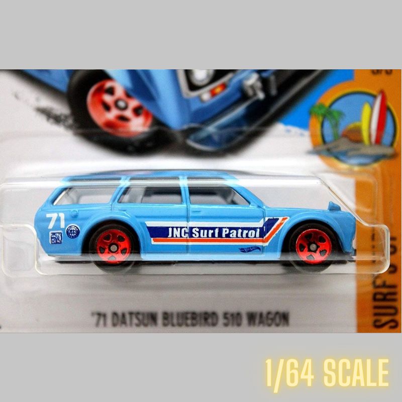 ホットウィール　'71 ダットサン 510 ワゴン　ブルーバード 71 DATSUN BLUEBIRD 510 WAGONのレビュー！Jun Imai氏所有の