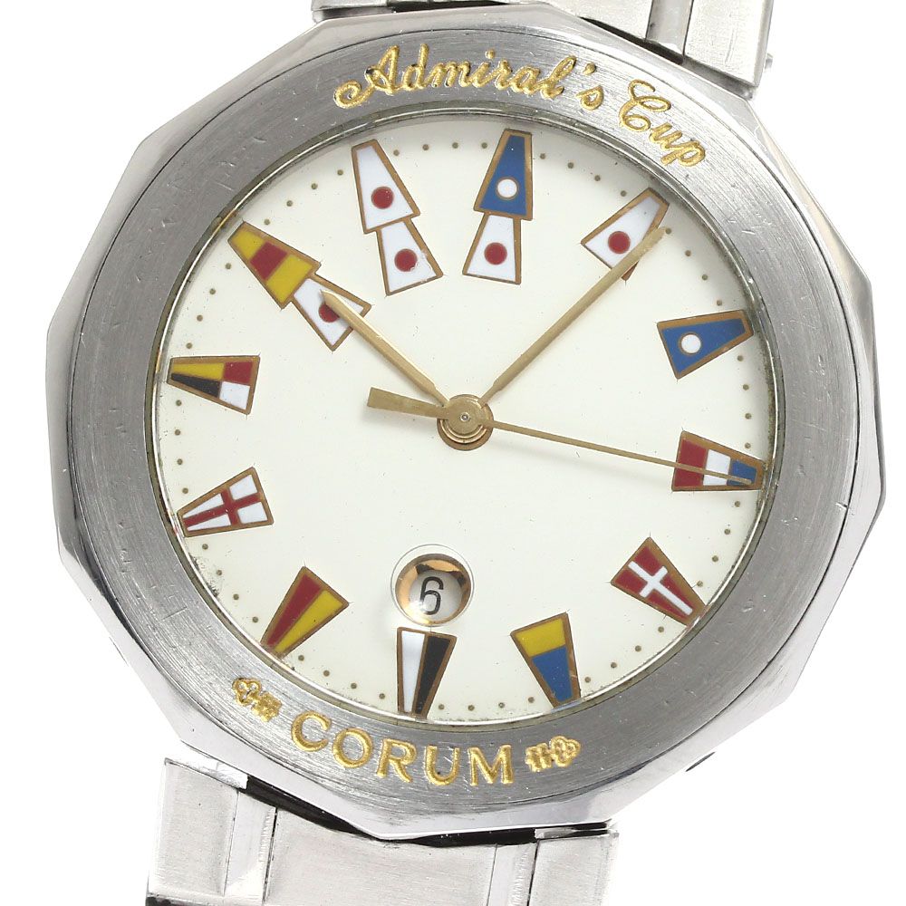 コルム CORUM 99.810.20V50B アドミラルズカップ デイト クォーツ メンズ_913765
