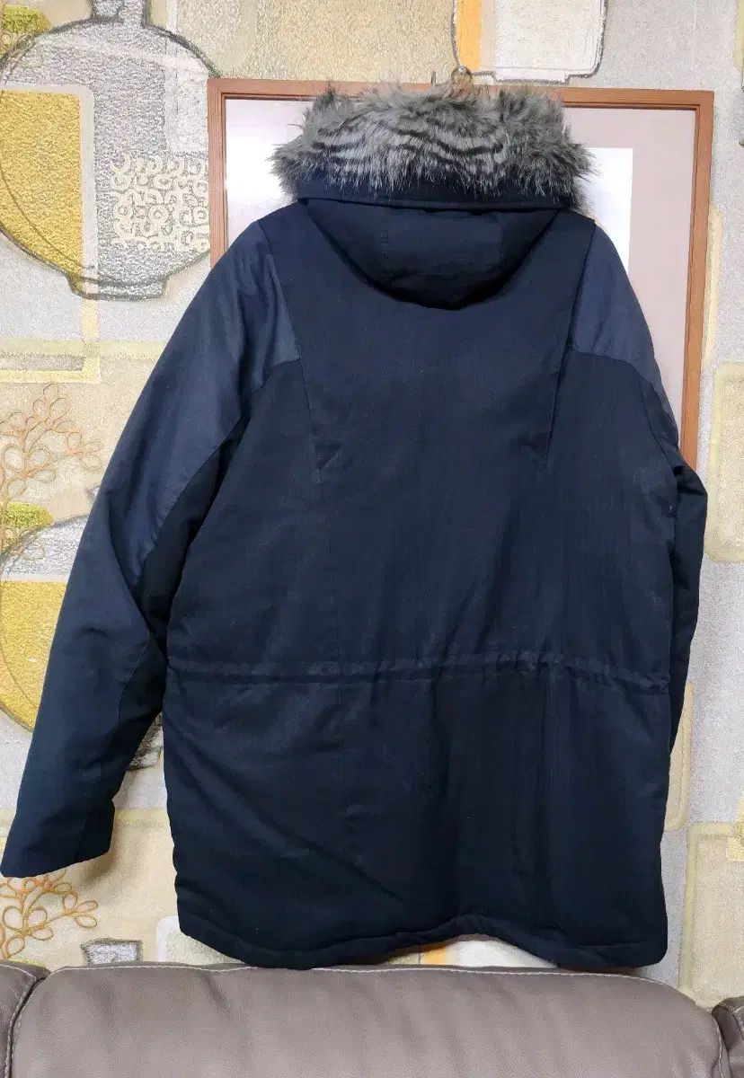 ジョーダン フード ファー ダウンジャケット