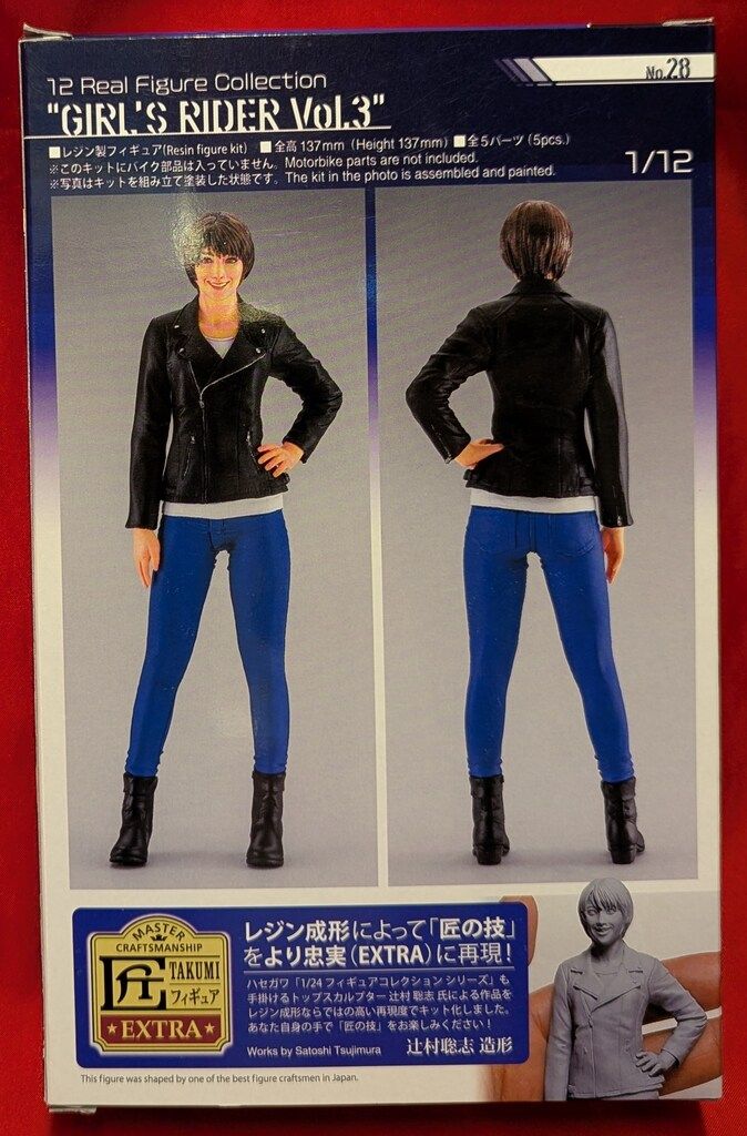 ハセガワ 12 リアルフィギュア コレクション ガールズライダー Vol.3