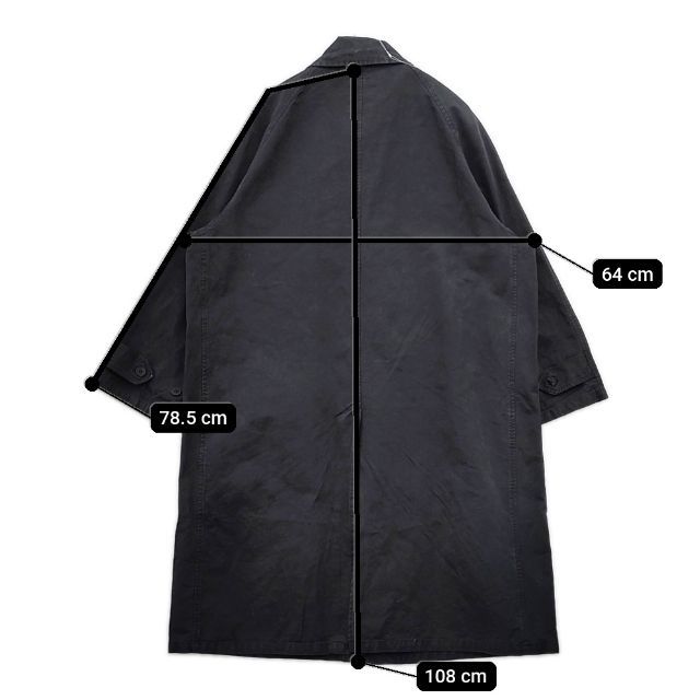 HARROW TOWN STORES バルマカーンコート 44 HTS コットン コート
