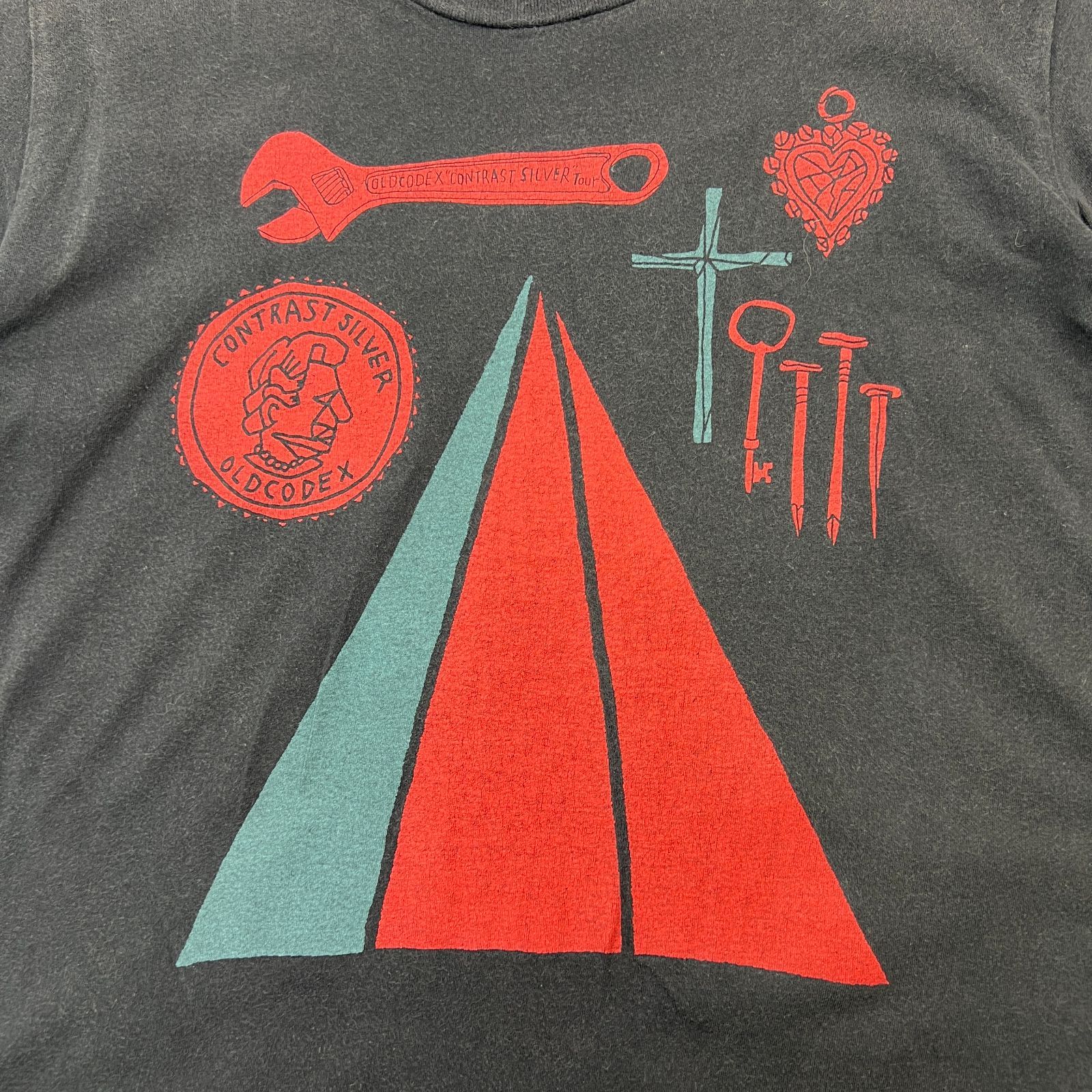 OLDCODEX オリジナルTシャツ L OLD CODEX 鈴木達央 半袖 Tシャツ ブラック 黒 ツアーT 【 細見