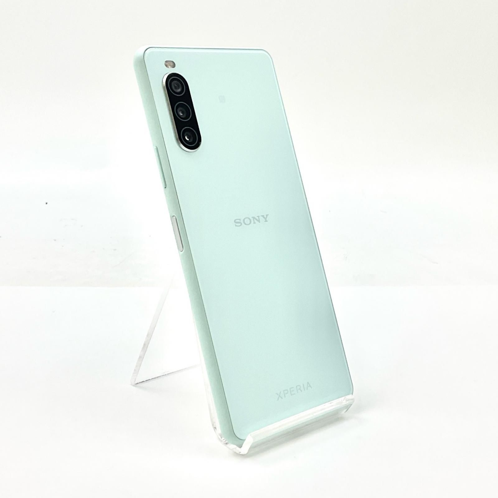 Xperia - SONY xperia 10ⅱ A001SO ホワイト simフリー 美品 ムスビー｜Xperia 10 II ホワイト 64GB SIMフリー 送料無料