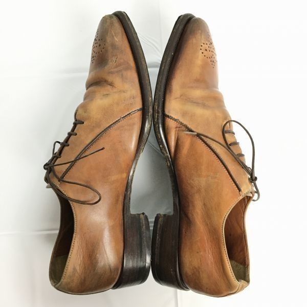 80s-90s?/Vintage★a.testoni　ア・テストーニ　イタリア製　ビジネスシューズ〈ブラウン/茶/BROWN〉size6.5　25.0-25.5　Vintage/メンズ//men's 菅NO.メZD-85 80s-90s?/Vintage☆a.testoni ア・テストーニ イタリア製 ビジネス
