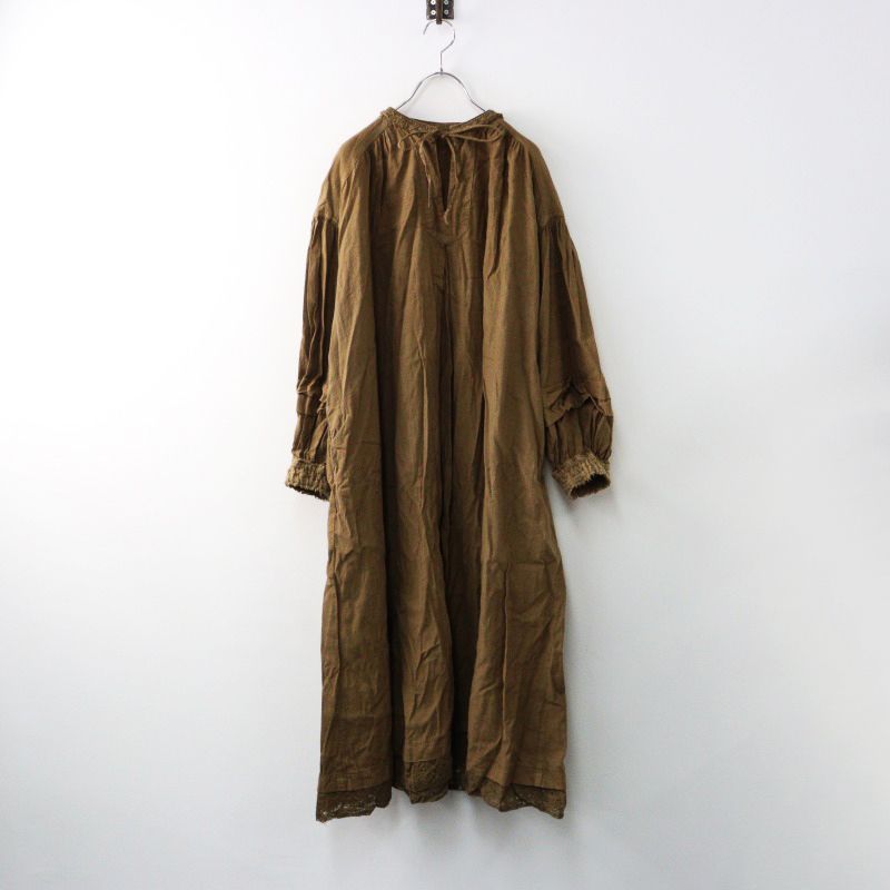 2025SS 定価4.8万 ネストローブ nest Robe UpcycleLino 近江晒し