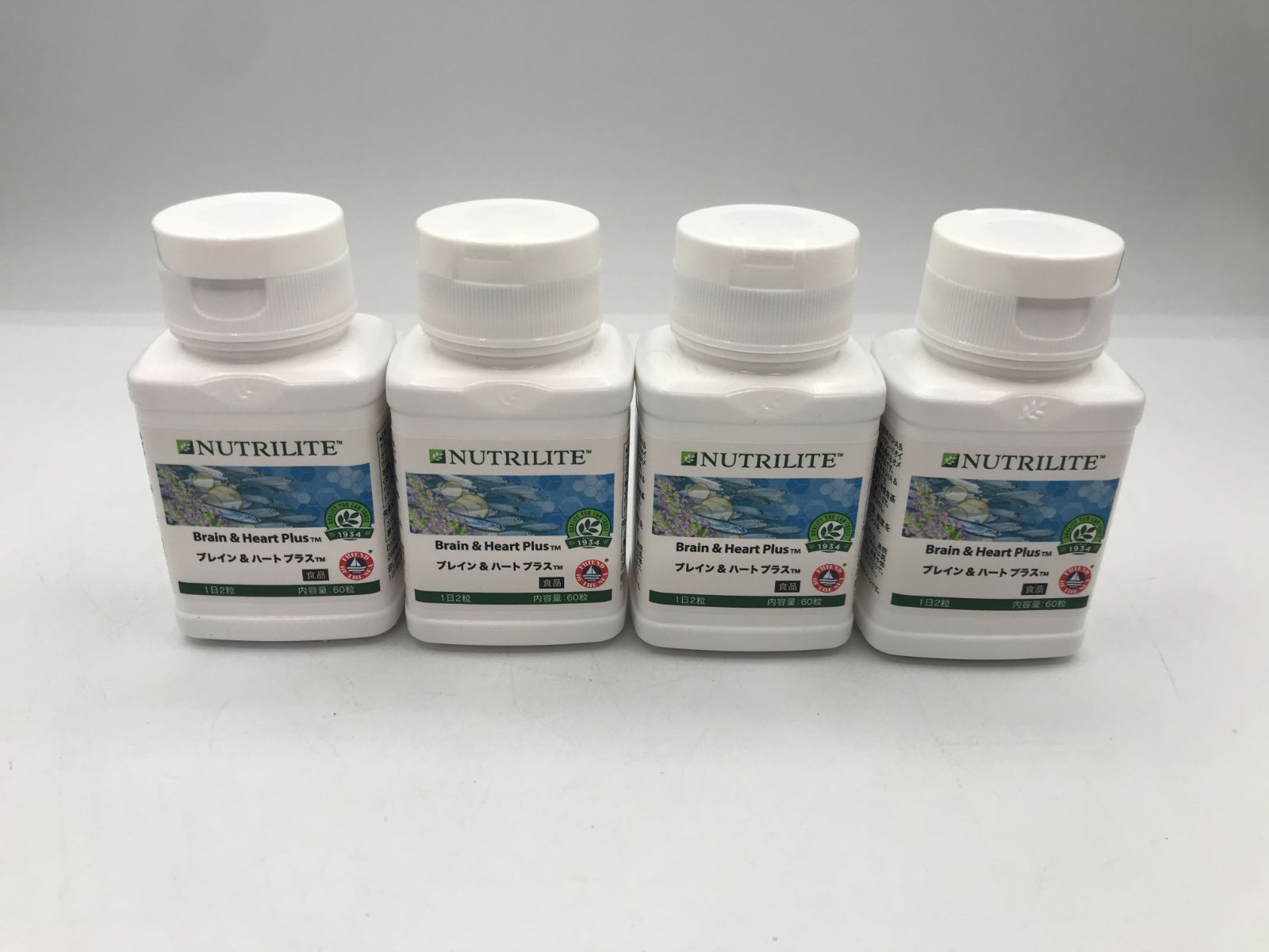 4個セット アムウェイ Amway ニュートリライト ブレイン＆ハート ＤＨＡ＆ＥＰＡ 60粒×4本