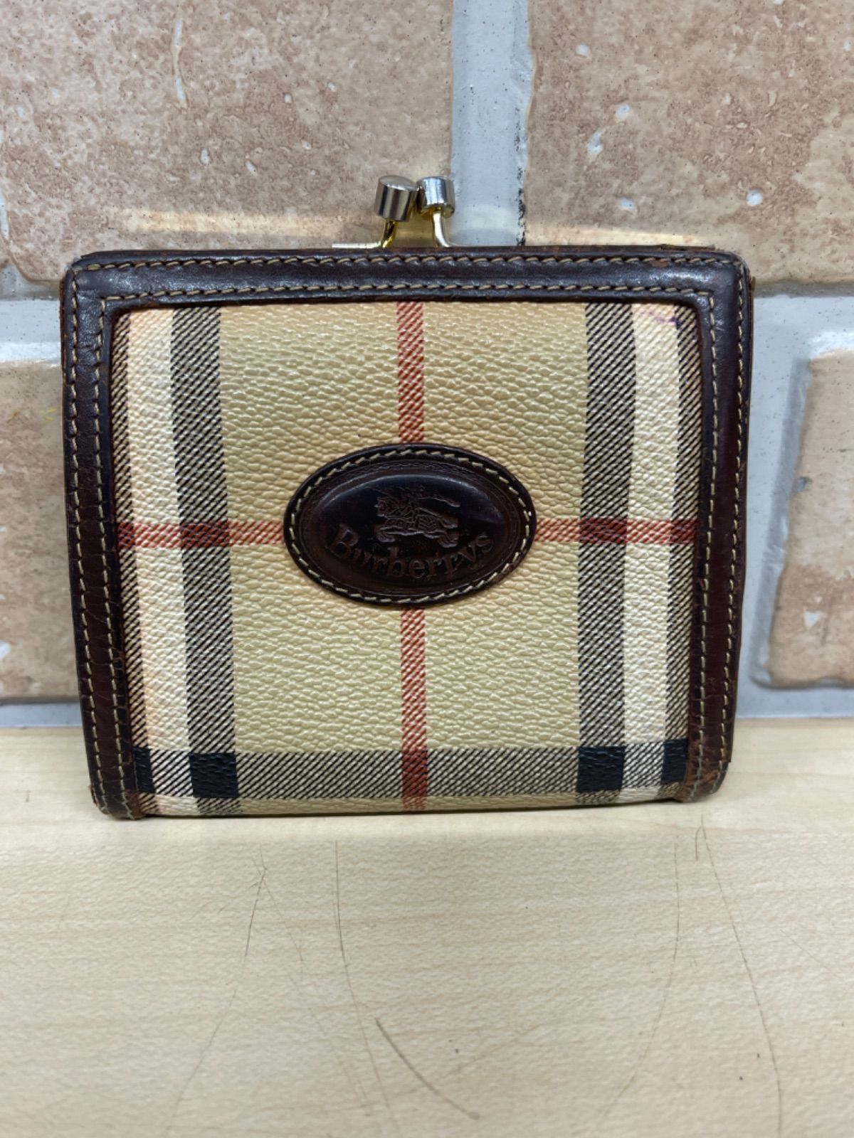 BURBERRYレア財布 BURBERRY マネークリップ 財布 レア】バーバリー TB