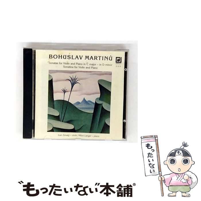 【中古】 Martinu；Sons．Violin＆Piano Zenaty ,Langer 中古】 Sonatas For Violin And Piano In C Major - In D Major
