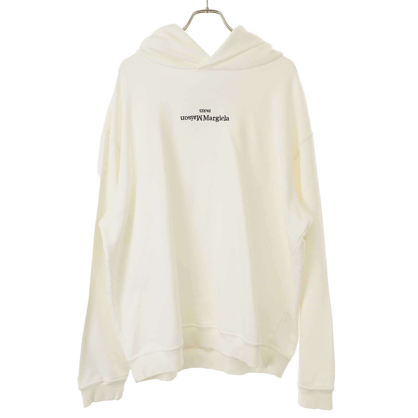 Maison Margiela メゾンマルジェラ　ホワイトパーカー L Maison Margiela（メゾンマルジェラ）パーカー 白 サイズ:46(M位