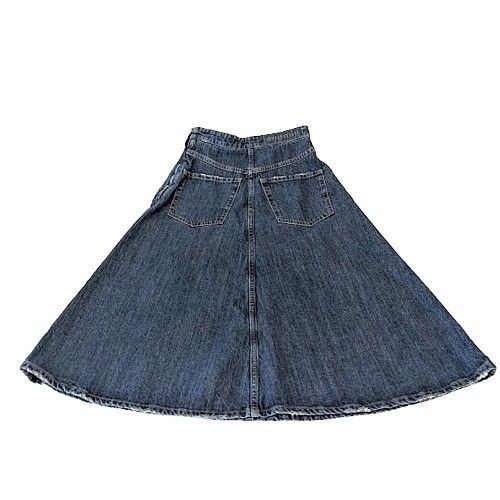 MIU MIU タイトスカート 38 Miu Miu 葉柄グリーンタイトスカート 38