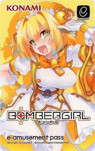 中古キャラカード パイン e-AMUSEMENT PASS 「ボンバーガール