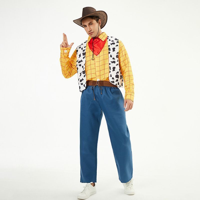 ディズニー トイストーリー ウッディ コスプレ 大人 ハロウィン ディズニー トイストーリー ウッディ コスプレ 大人 ハロウィン