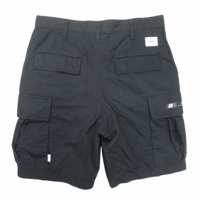 22ss WTAPS ダブルタップス カーゴショーツ ブラック 2 美品 22ss ダブルタップス WTAPS CARGO / SHORTS / COPO.WEATHER