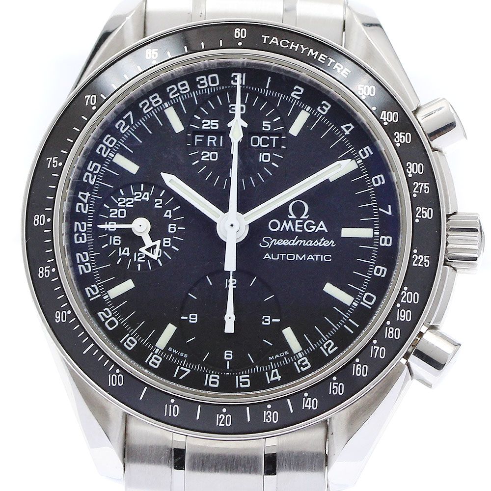 ハワイアンジュエリー Maxiクロノグラフ 腕時計 /ブラック ハワイアン