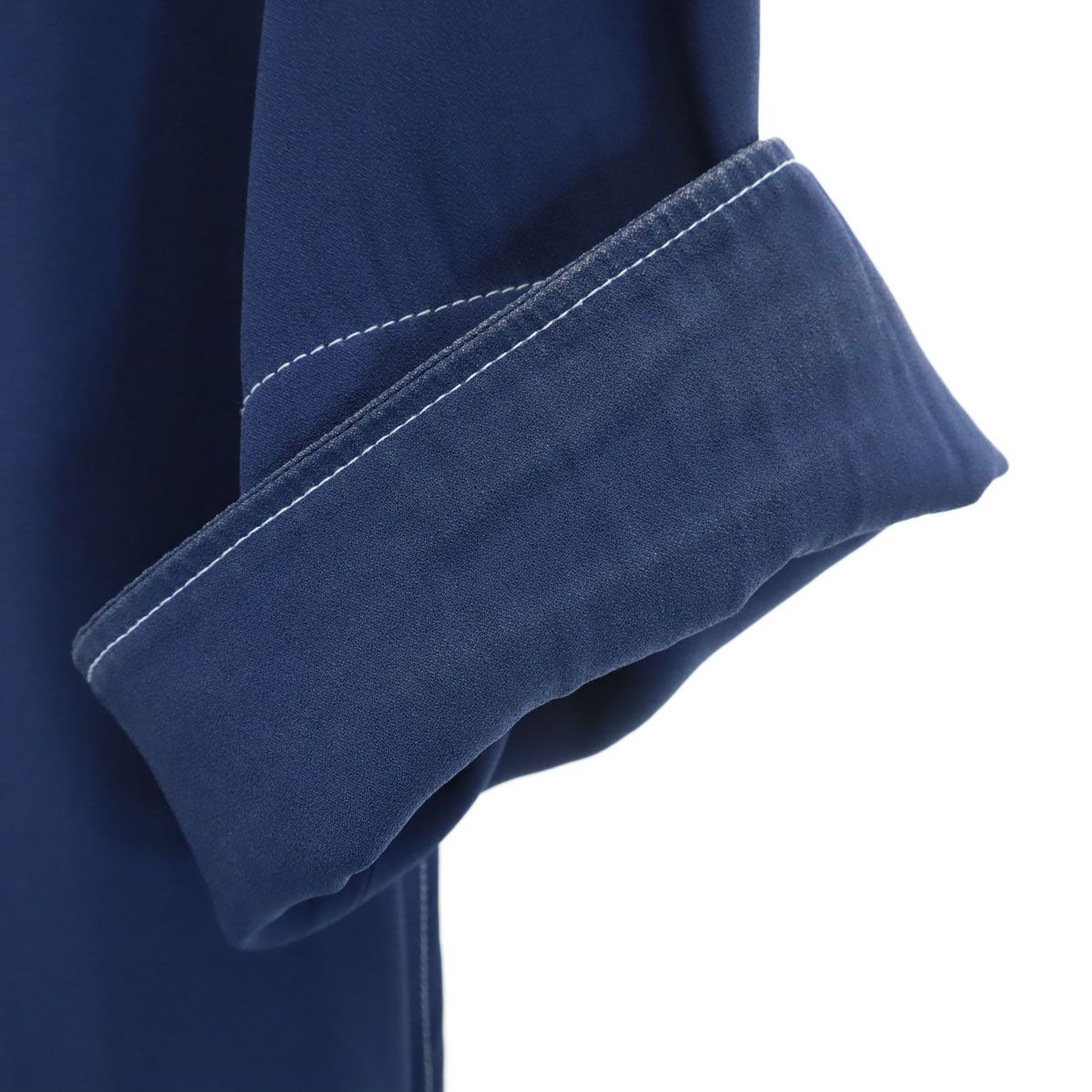 MARNI マルニ イタリア製 5分袖 ワンピース 40 ネイビー レディース 古着 