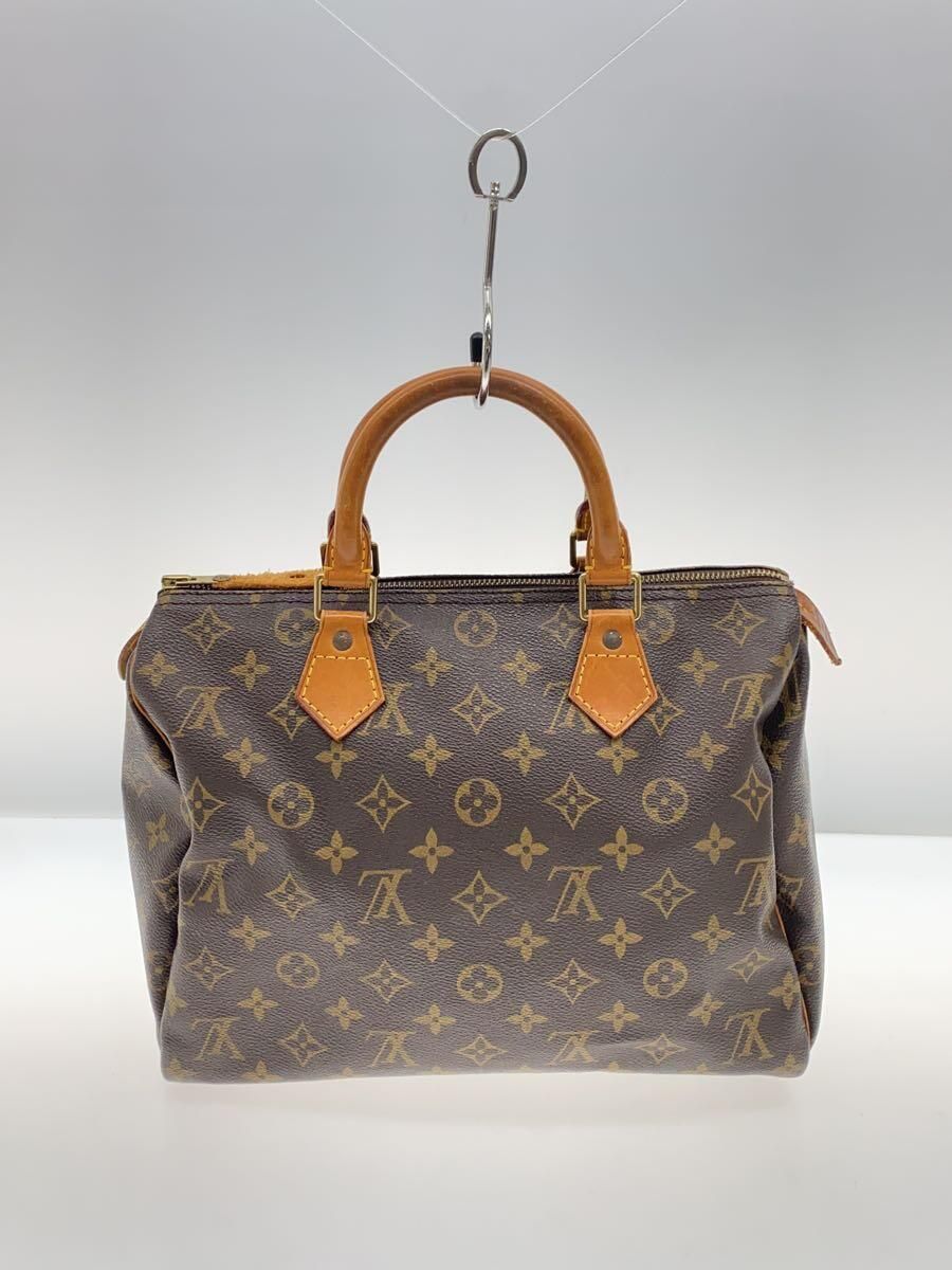 LOUIS VUITTON 1)スピーディ25_モノグラム・キャンバス_BRW PVC ブラウン - メルカリ