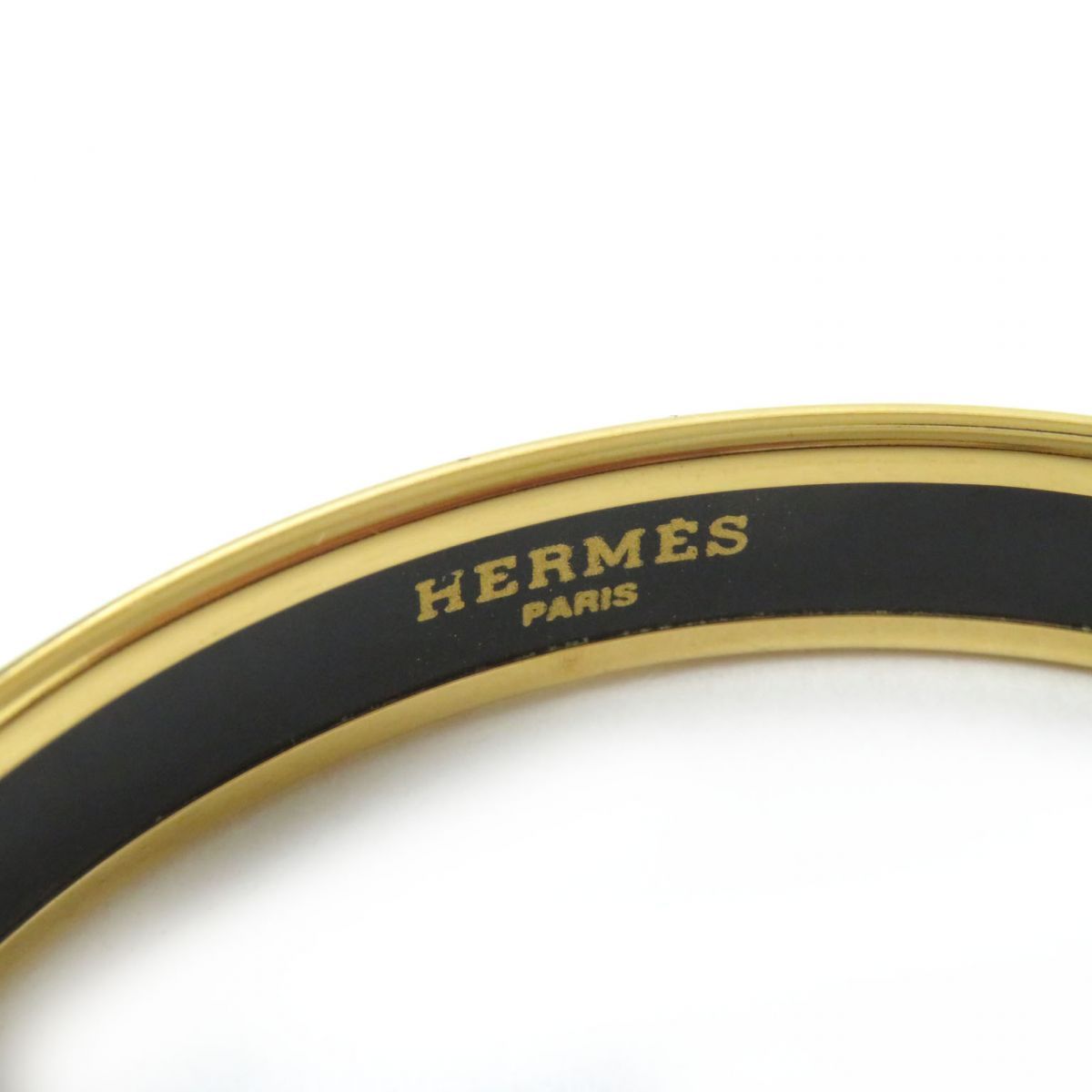 交換 【 HERMES 】 エマイユ 七宝焼 バングル ブレスレット 2163