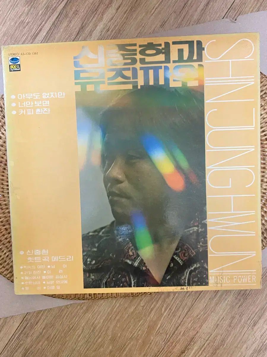 신중현とミュージックパワー ゲートフォールド