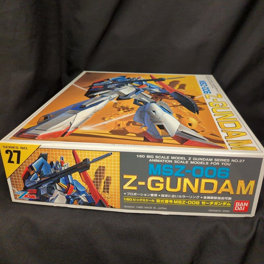 バンダイ 機動戦士Zガンダム 1:60 ビッグスケール 型式番号 MSZ-006