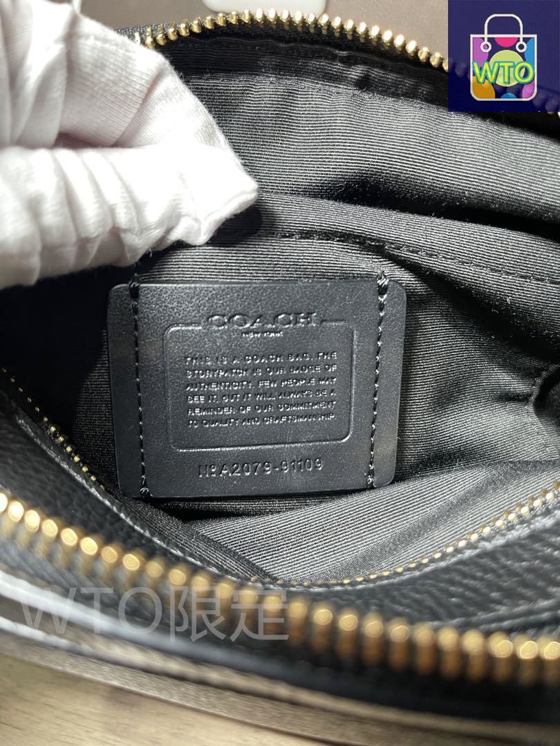 ほぼ未使用 COACH ショルダーバッグ/PVC/GRY/総柄/91109 - メルカリ