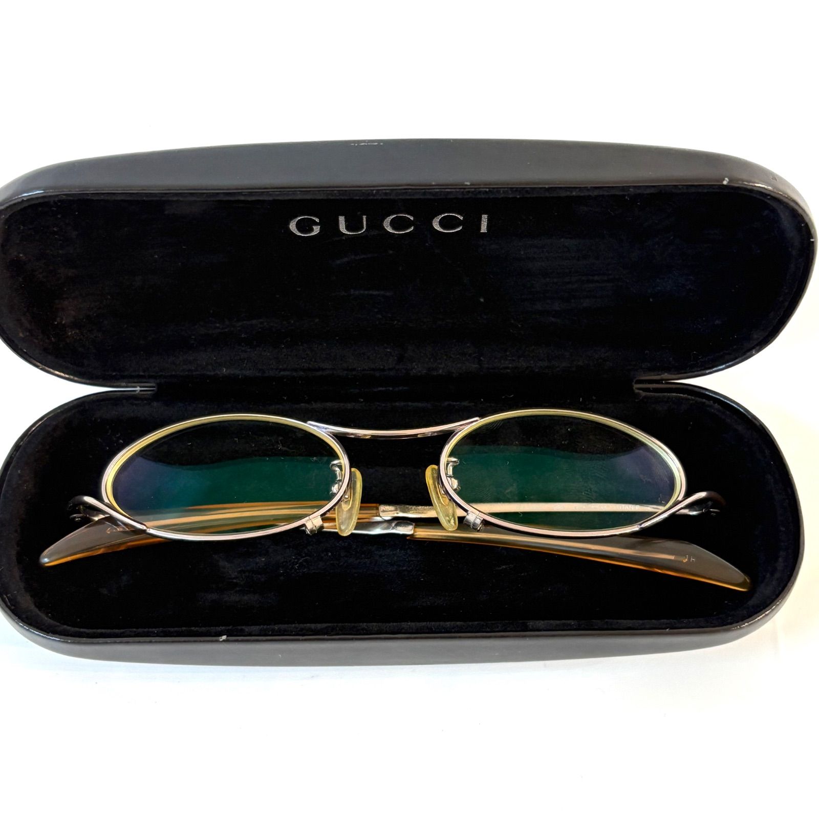 ◼️GUCCI◼️ チタン 眼鏡 度あり - メルカリ