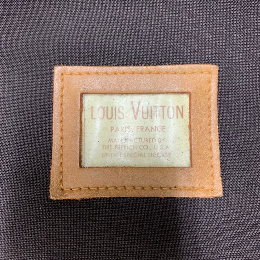 ルイヴィトン ガーメントバッグ モノグラム レザー ブラウン系【AFE8