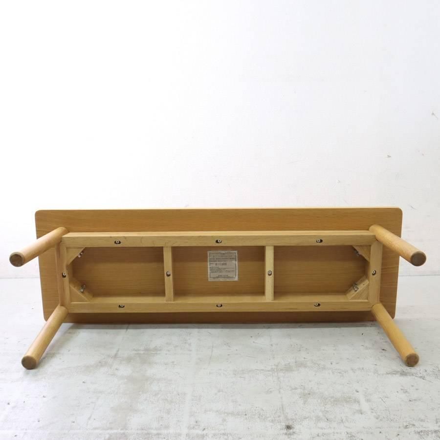 無印 オーク材 ラウンジテーブル2 幅120cm 277h04 MARWIL-DEMENAGEMENTS_CH