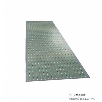 掛川廊下敷十和田 掛川織 い草廊下敷 80x340cm グレー TSN341358