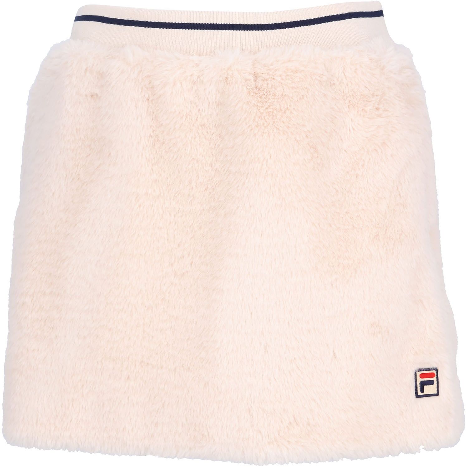 フィラ FILA テニス スコート レディース ウィメンズ 女性 大人 スカート ボトムス ウェア ロゴ ワンポイント フェイクファー 手触り もこもこ あたたかい 柔らかい コンパクト EL0255 04Z グレー