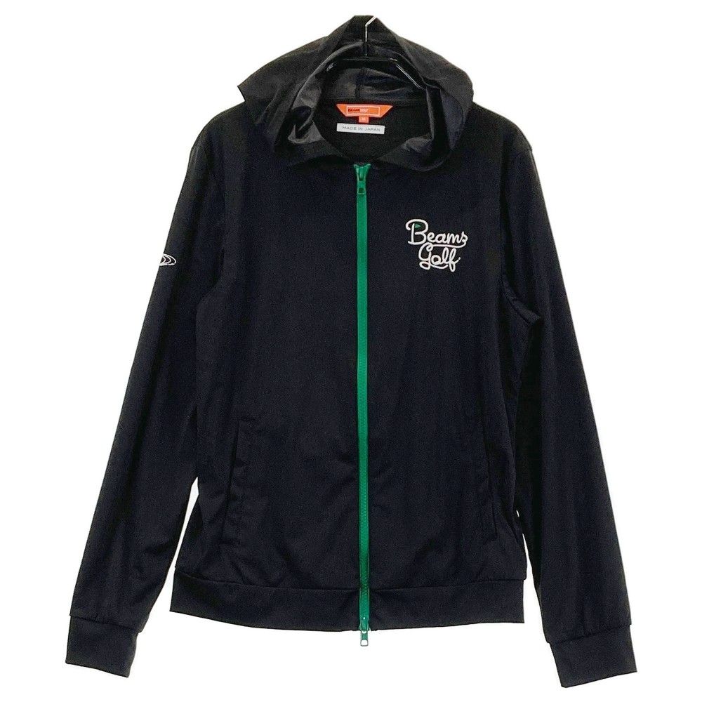 サイズ：M BEAMS GOLF ビームスゴルフ  ジップパーカー  ブラック系 [240101436003] ゴルフウェア レディース ストスト サイズ：M BEAMS GOLF ビームスゴルフ ジップパーカー ブラック