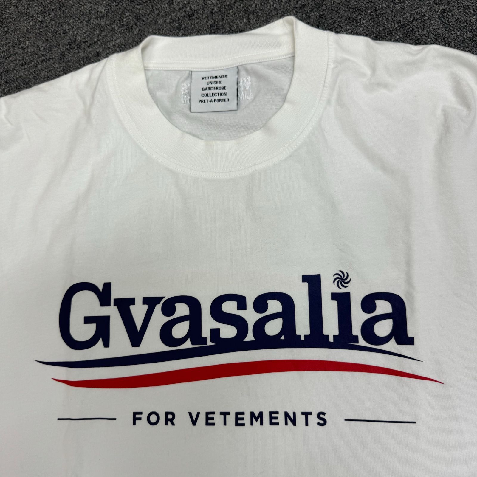 O VETEMENTS 21SS GVASALIA For Vetements T-Shirt ヴァザリアTシャツ 