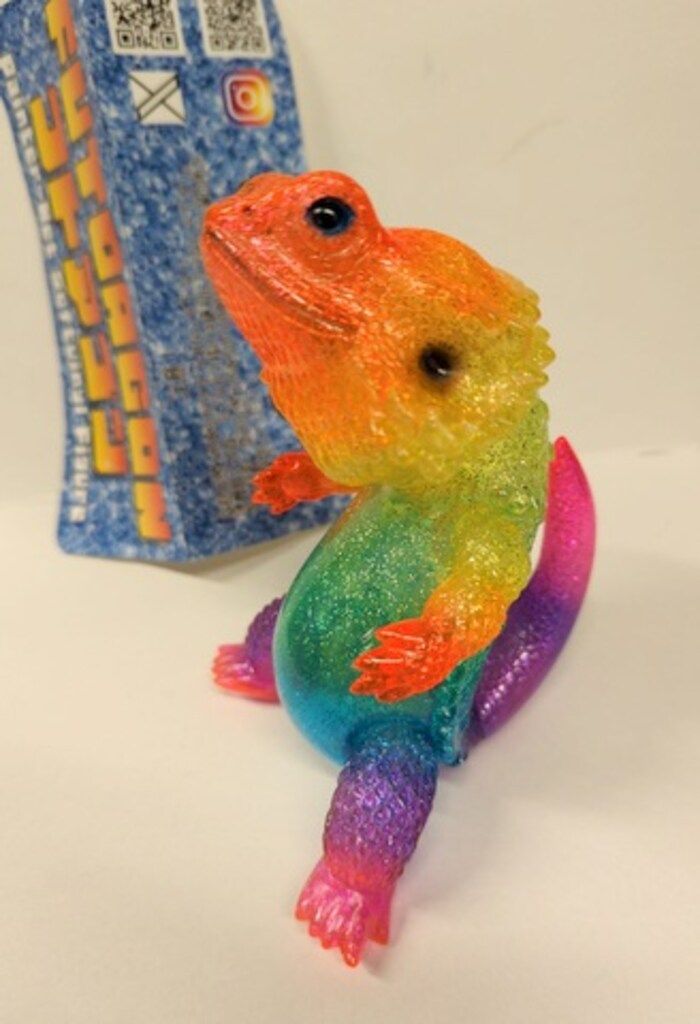 ペインターネット フトアゴン クリアレインボー - メルカリ