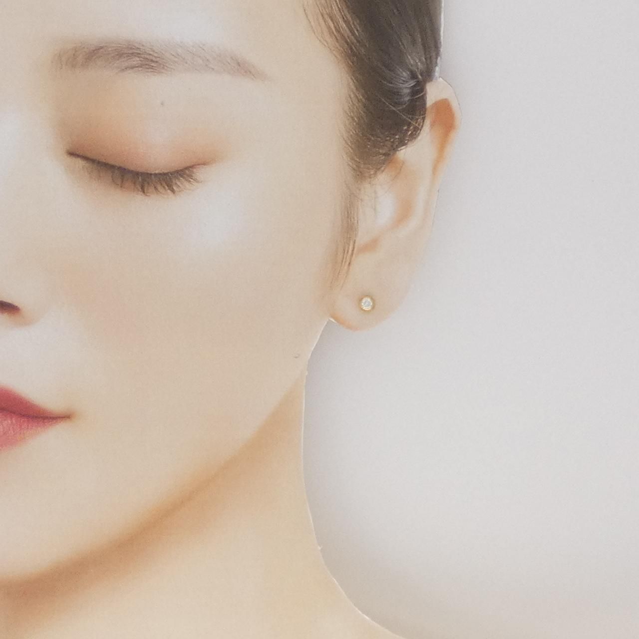 片耳のみ カルティエ ダムールピアスXS イエローゴールド Cartier