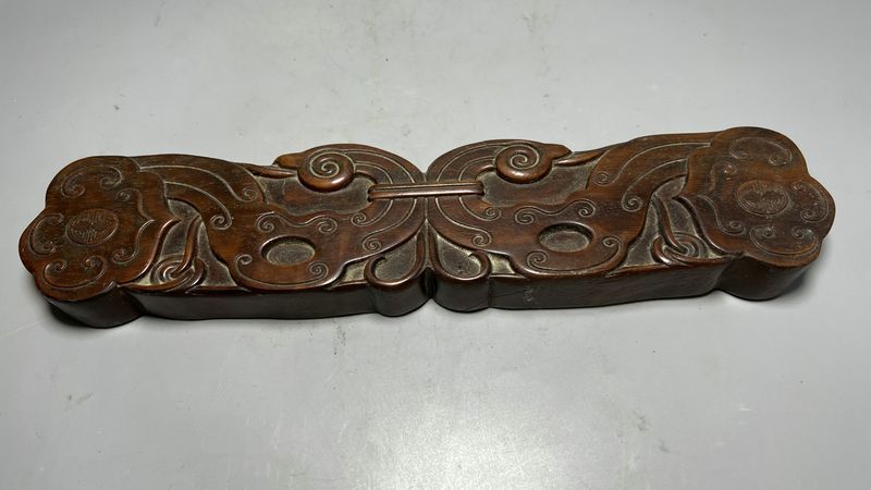 書道具 中国古墨 金殿余香 頂煙 曹素功 79印字 未使用 67g