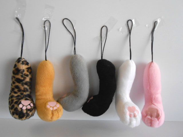 ♯Jqi21EOもふもふおててにゃんこストラップ全6種