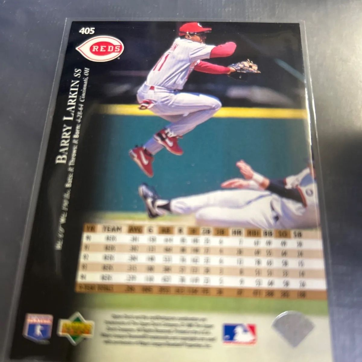 MLB 1995 Upper Deck バリーラーキン シンシナティレッズ - メルカリ