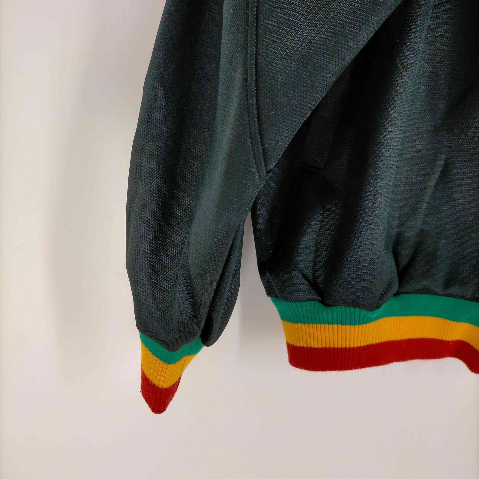 アディダス adidas 80-90S デサント製 ラスタカラー トラック